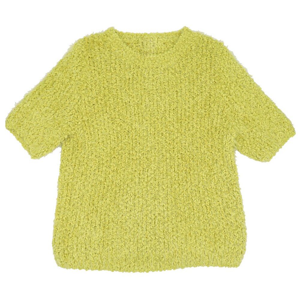 Cozy Knitted Sweater Crew Neck Chunky Knit Pullover Women's Winter Warm Wool Top